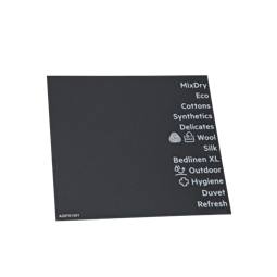 programme plate, adhesive,
