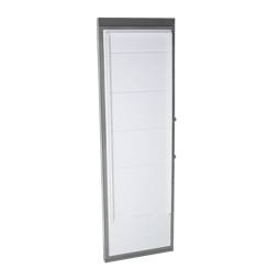 refrigerator door, assembly, grey, 1860x595mm/Eclass