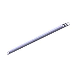 door handle, white, 518mm/460mm