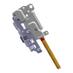 door hinge, right,