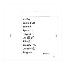 skylt program-, lim