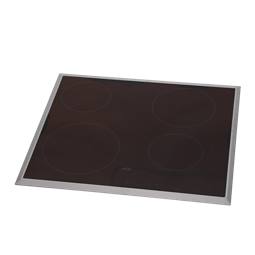 cooking top with frame, inox, AEG, 576x516mm