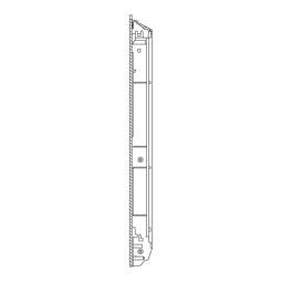 Zestaw szyby drzwi - 592x470mm