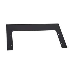 glass panel, lower, black, 598x375 ITB_703