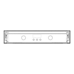 BEDIENBLENDE,INOX,60CM, 2K
