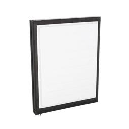freezer door, assembly, black, 804x595mm