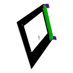 Door Glass Assembly - 592X470mm