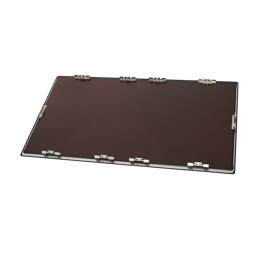 Dessus avec encadrement,inox,a