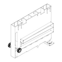 support, divider, vegetable box, 207.3mm