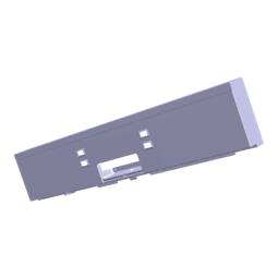 control panel, black, Electrolux, EDW1850,[593mm]