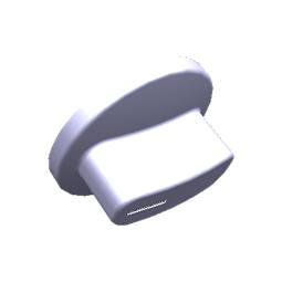 knob, black