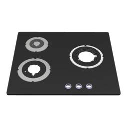 work top, black, Zanussi, 590x520mm