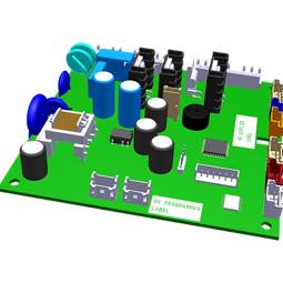 niet-geconfigureerde module, stroombord