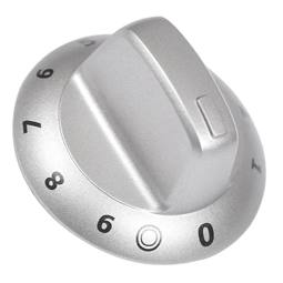 Stainless Steel Hob Control Knob