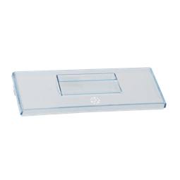 front panel, Box freezer, silkscreened, trans 7504,H153.5mm