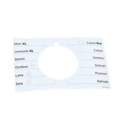 programme plate,knob,adhesive,DE