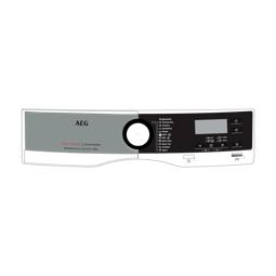 control panel, white, AEG