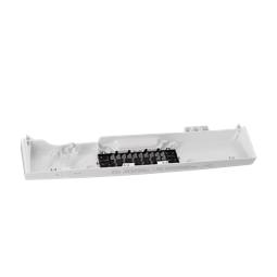 control panel,John Lewis,white,with buttons