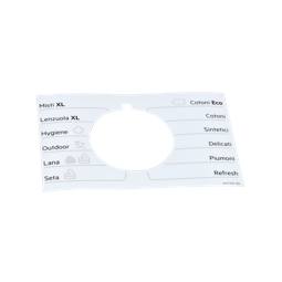 programme plate, knob, adhesive, IT