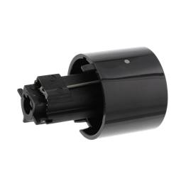 knob, thermostat, black