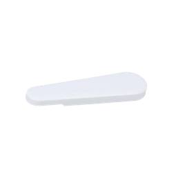 hinge cover, upper, white