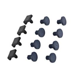 SET,GUMMITEIL,GITTER,12PCS