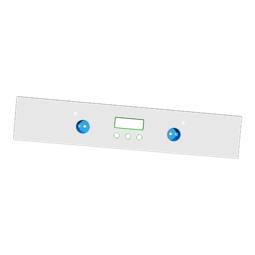 panel obslugi,nierdzewny,60cm,SET,2K