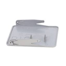 trampilla filtro, base, gris