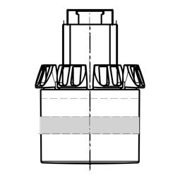 knob, function, inox, 10+0