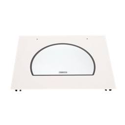front glass, white, Zanussi, 594x466mm