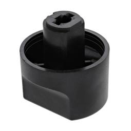 Black Control Knob Assembly