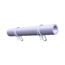 rubber hose,solenoid valve,clamp,D 12mm, L 175mm.
