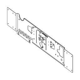 Carrier, strut, upper oven