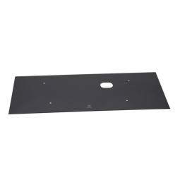 glass panel, bracket, upper, 896x380 black