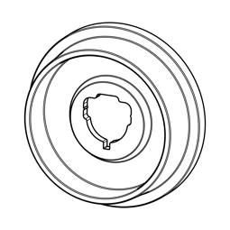 indicating plate, inox