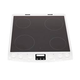 cooking top with frame,white,596x634mm