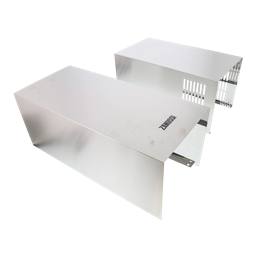chimney,complete,Zanussi,satin steel H350mm