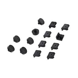 ensemble, butée, grille, 14pcs.