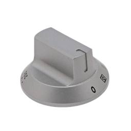 knob, thermostat, inox, 0-250°C, 2+0