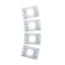 programme plate,knob,adhesive,DA,FI,NO,SV