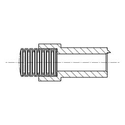 tubo flexible, air break, cuba, 375mm