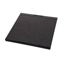 cooking top with frame, inox, 596x600mm