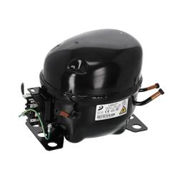 Compressor, assembly, rubber