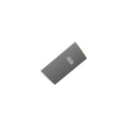 fridge door, inox, 586x1174mm,VIP
