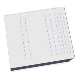 GEHÄUSERÜCKWAND,WEISS