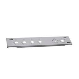 control panel, silver