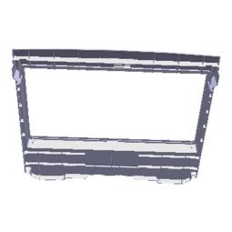 glass panel assembly,Frame,silkscreened,501x443.4mm