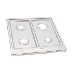 ARBEITSPLATTE,INOX,594X590MM