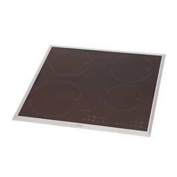 Kerámia üveglap főzőlaphoz (alkatrész) kerettel - 576x516mm