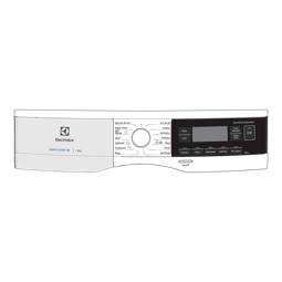 manöverpanel, vit, Electrolux, EN